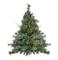 4 Ft. Pre-Lit Country Mixed Pine Artificial Christmas Wall or Door Tree, Clear Lights
